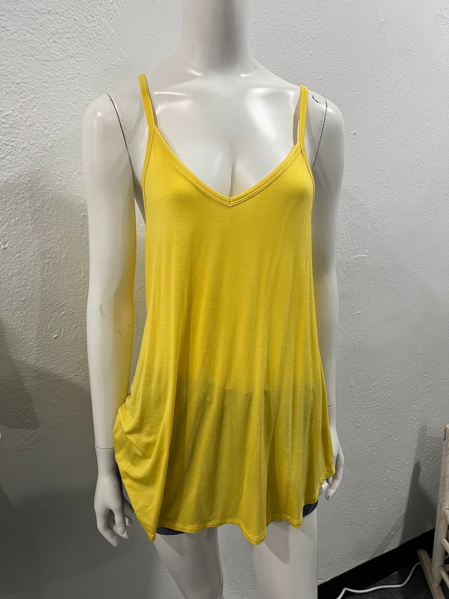 Basic Casual Spaghetti Strap Camisole Tank Top